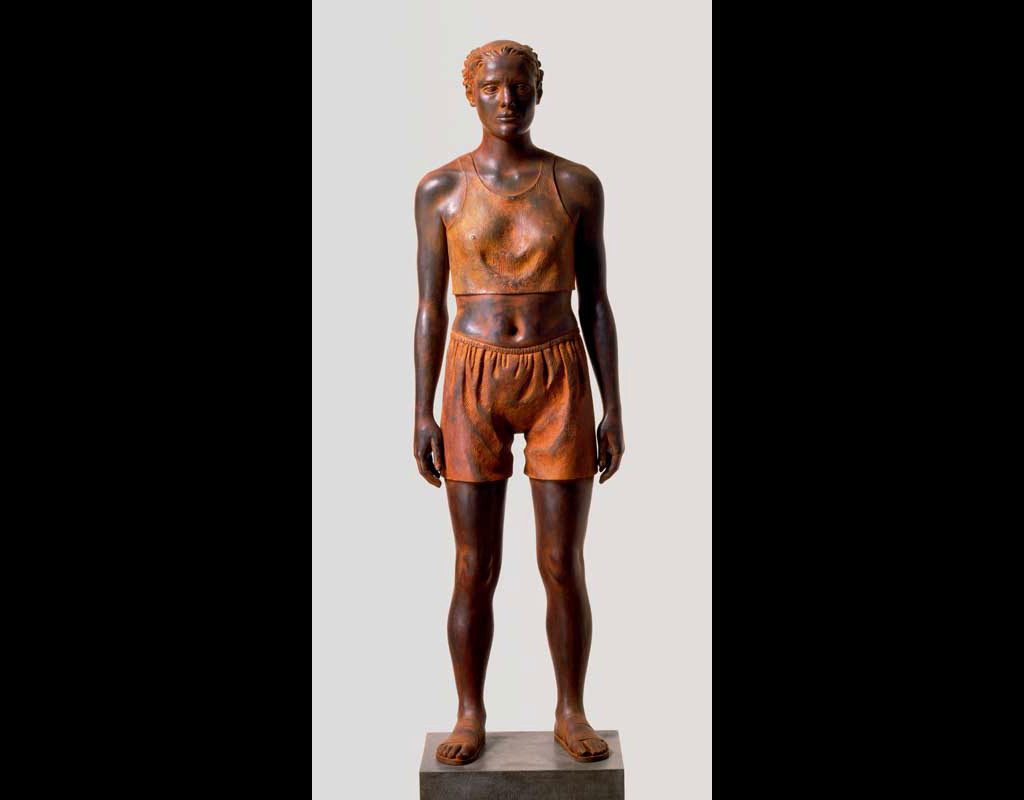13 of 14: Athlete, 1995, Carbon Steel6'2" x 18½" x 12½"